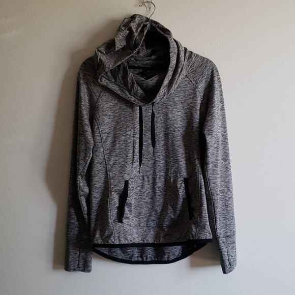 90 Degree By Reflex Hooded Cowl Neck Sweatshirt - Picture 3 of 8